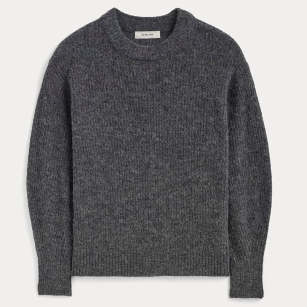Everlane Alpaca Charcoal Sweater nwot XS